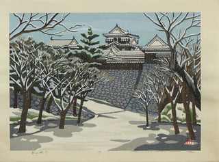 Castillo de Matsuyama - invierno