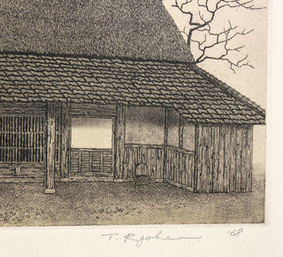 Maison au toit de chaume