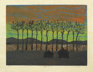 Paisaje con pajares