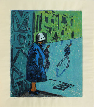 Refugiándose de la lluvia (Yugoslavia)