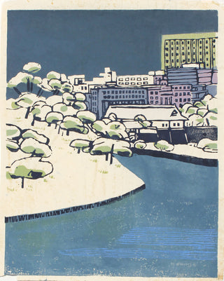 Tokyo Imperial Palace in winter