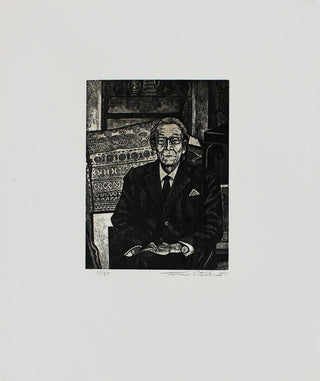 Retrato de Hasegawa Kiyoshi (1891-1980)