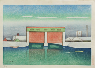 Floodgate on a summer's day