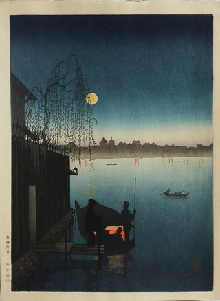 Fraîcheur du soir sur la rivière Sumida