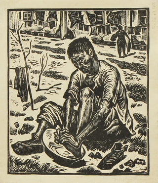 Washing feet