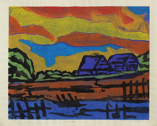 Blick auf die Landschaft