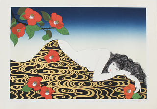 Camélia au bord de l'eau