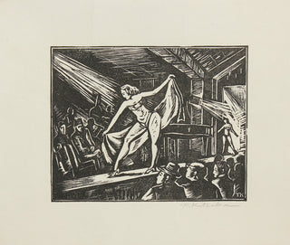 Striptease at the Nichigeki theatre