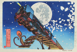 Décollage du Galaxy Railway
