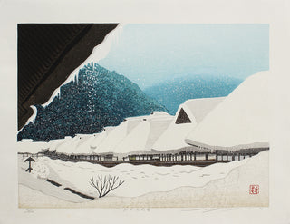 Ouchi-juku en hiver