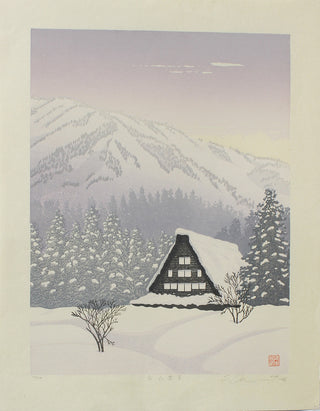 Alpine snowscape