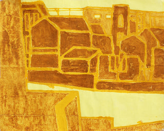 Paisaje urbano en amarillo