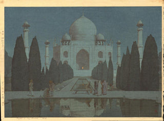 Morgennebel im Taj Mahal