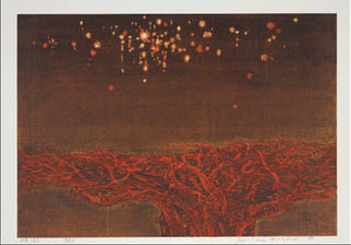 Night scene red