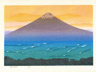Baie de Suruga et mont Fuji