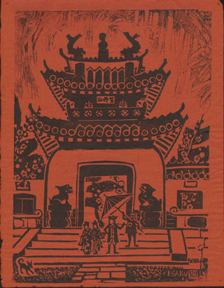 Brána chrámu Sofukuji v Nagasaki