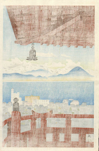 Panorama desde el templo Mii-dera en Otsu