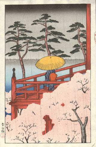 Kinkaku-ji ve sněhu